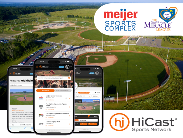 West Michigan Miracle League Scores with HiCast Sports Network at Meijer Sports Complex