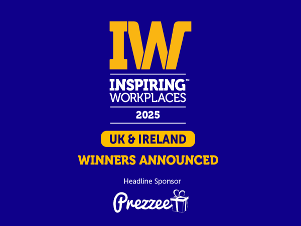 2025 UK & Ireland Inspiring Workplaces Winners Announced