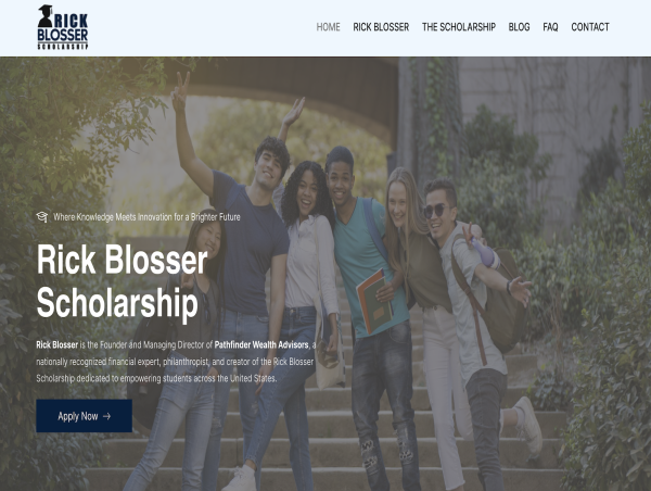 Rick Blosser Scholarship Offers $1,000 Award to Support the Next Generation of Leaders