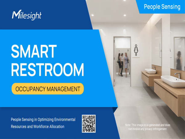 Milesight Unveils Smart Restroom Occupancy Management Solution to Enhance Facility Efficiency and Customer Experience