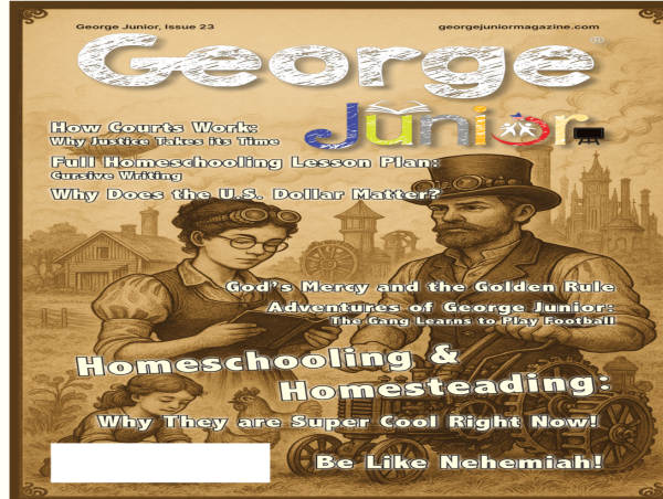 All-New George Junior Magazine now includes Homeschooling Lesson Plans