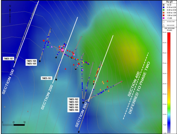 Thunder Gold Announces Phase One Drill Results and Start of Phase Two Drill Program at the Tower Mountain Gold Property