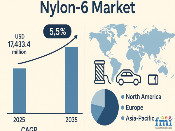 Bio-Based Nylon-6: The Sustainable Frontier in the Expanding Nylon-6 Market, Research by FMI