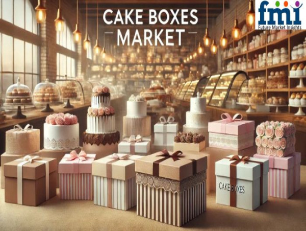  Cake Boxes Market to Surpass USD 712.6 Million by 2035, Driven by Sustainability and Packaging Innovations | FMI 