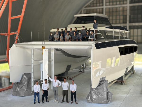 Gilles Reigner Yachting Launches GR63 Eco-Catamaran Featuring AI Energy Management