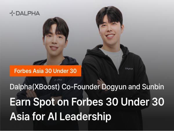 Dalpha (XBoost) Co-Founders Earn Spot on Forbes 30 Under 30 Asia for AI Leadership