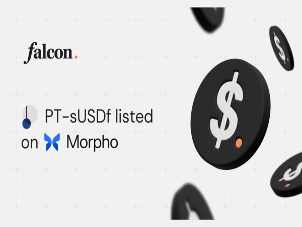 Falcon Finance has PT-sUSDf listed on Morpho to maximize stablecoin yield generation