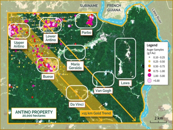 Founders Metals Expands Upper Antino; Hits 33.0 m of 3.50 g/t Gold