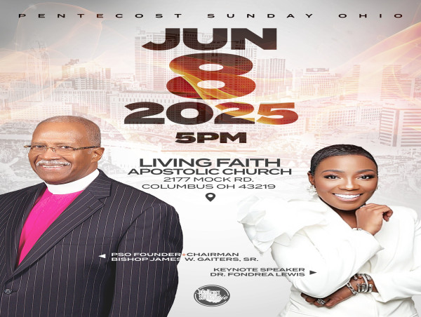 Pentecost Sunday Ohio Set to Ignite Columbus with Power and Purpose on June 8th at 5:00pm