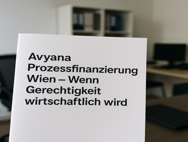 Avyana Prozessfinanzierung Wien – Wenn Gerechtigkeit wirtschaftlich wird