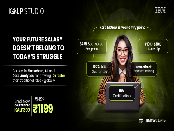 Kalp Studio’s BUILD Bharat Initiative Expands with Nationwide Scholarship Program with IBM