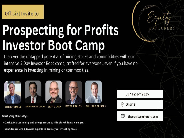 Leading Silver Expert, and Bestselling Author of The Great Silver Bull to Speak at Mining Investing Boot Camp