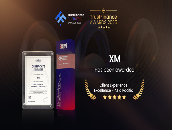 XM Wins 'Client Experience Excellence – Asia Pacific' at TrustFinance Business Bangkok 2025
