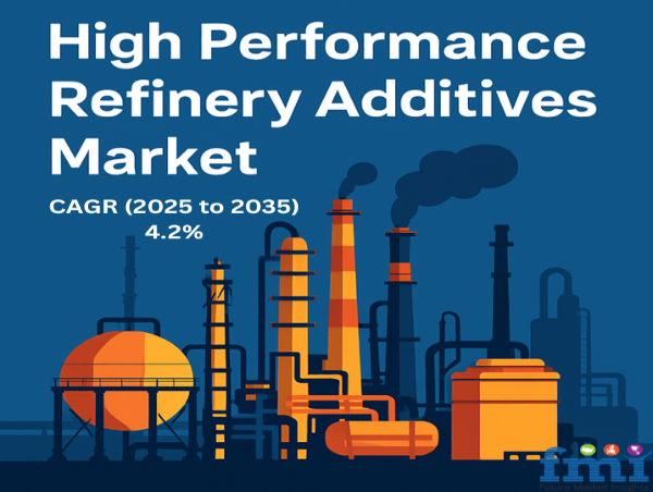 Global High Performance Refinery Additives Market to Reach USD 3.6 Billion by 2035, Growing at 4.2% CAGR