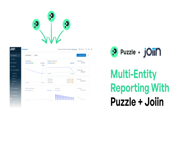Puzzle + Joiin: Multi-Entity Consolidation and Reporting Without the ERP Headache