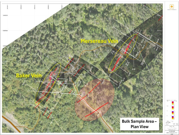 Canadian Gold Resources Ltd. Finalizes Bulk Sample Extraction Schematics and Procedures for Bulk Sample Program at Lac Arsenault Project, Quebec