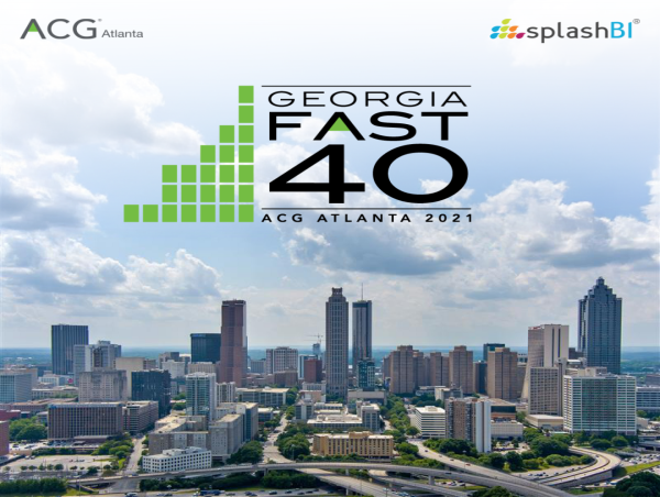 SplashBI Named to Georgia Fast 40 List, Recognized for Growth and Innovation