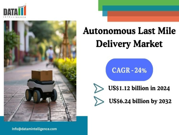  Autonomous Last Mile Delivery Market to Reach $6.24B by 2032 | DataM Intelligence 