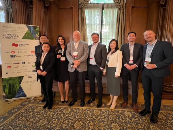 Thane Stenner Sponsors ACG WestConnect Conference, Delivers Opening Remarks at President’s Reception