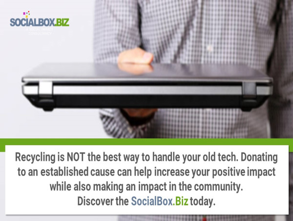This Macbook And Laptop Reuse Initiative From Socialbox.biz Helps Companies Increase Social Impact