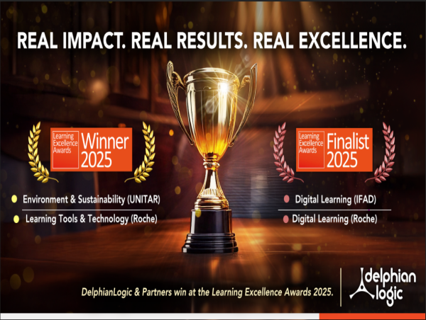 DelphianLogic Recognised at Learning Excellence Awards 2025 for High-Impact Learning Solutions