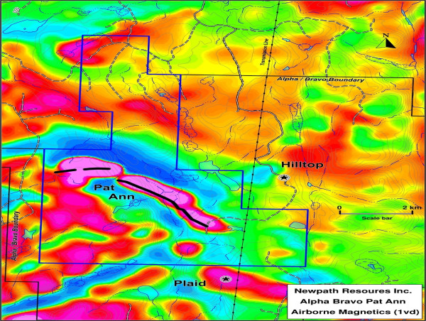 Newpath Resources Options Pat Ann Claims Adjacent to Alpha/Bravo