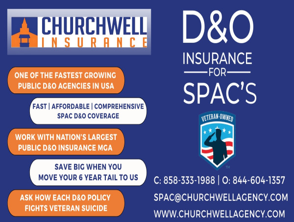Churchwell Insurance Returns as Promotional Sponsor for the 8th Annual SPAC Conference