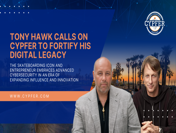 Tony Hawk Calls on CYPFER to Fortify His Digital Legacy