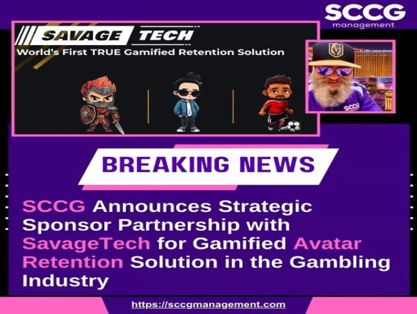 SCCG Announces Strategic Sponsor Partnership with SavageTech for Gamified Avatar Retention Solution