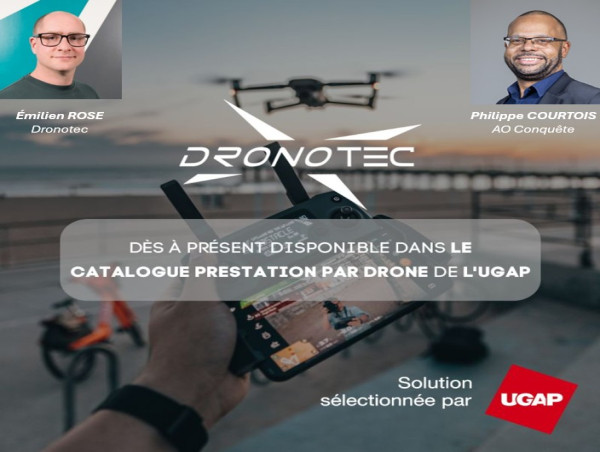 Dronotec et AO Conquête : le duo de choc qui s'impose sur un marché stratégique de l'UGAP