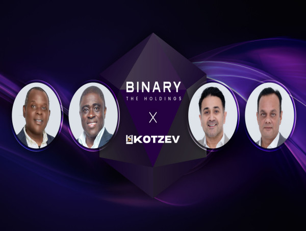 The Binary Holdings enters African market through strategic partnership with Kotzev Limited to accelerate Web3 adoption