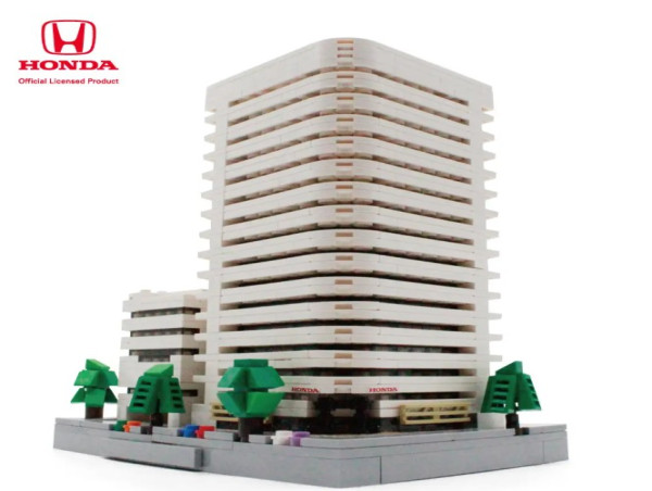  Japan’s CAMSHOP Launches Official Honda Building Blocks – Real Architecture Meets Toy Brick Art 