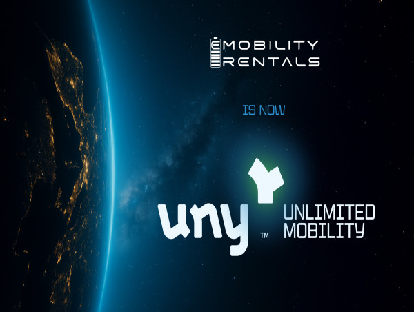 E-Mobility Rentals Rebrands as Uny, Starting a New Era of Unlimited Urban Mobility