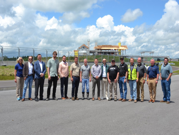 CHRISTMAN BUILDERS TOPS OUT FLATROCK MOTORCLUB’S LANDMARK CLUBHOUSE