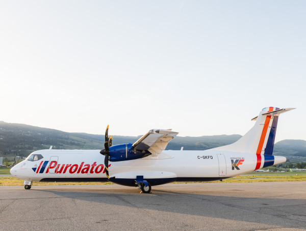 KF Completes First ATR Air Freighter for Purolator