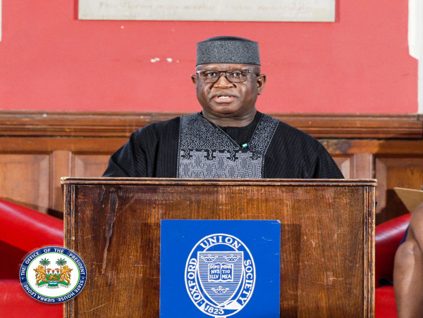 President Bio Urges Bold UN Reform in Landmark Oxford Union Speech