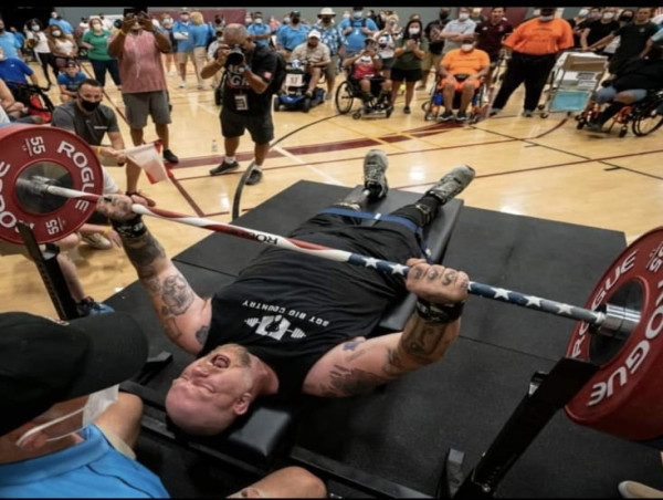  VetComm-Sponsored Para Athlete Brian 'Big Country' Conwell Wins Double Gold at Valor Games 