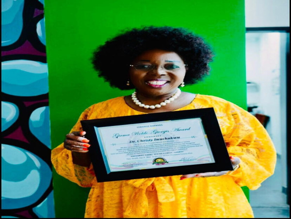 Dr. Iwuchukwu Wins Presidential Award