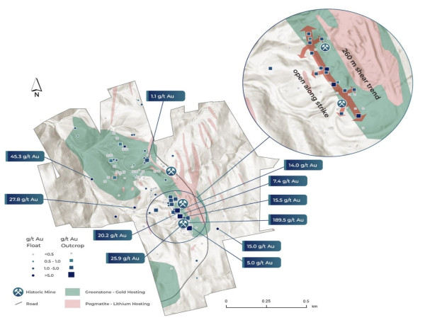 Lion Rock Resources Reports New Gold Results Including 189.5 g/t at Volney Project, South Dakota