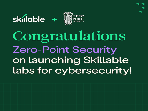 Cybersecurity training provider Zero-Point Security chooses Skillable to deliver hands-on labs for red team operations