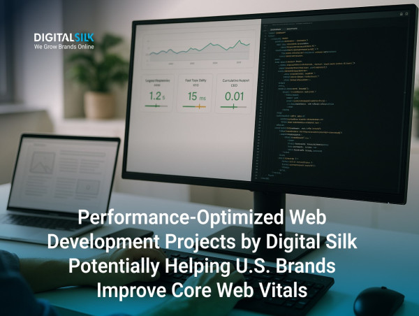Performance-Optimized Web Development Projects by Digital Silk Potentially Helping U.S. Brands Improve Core Web Vitals