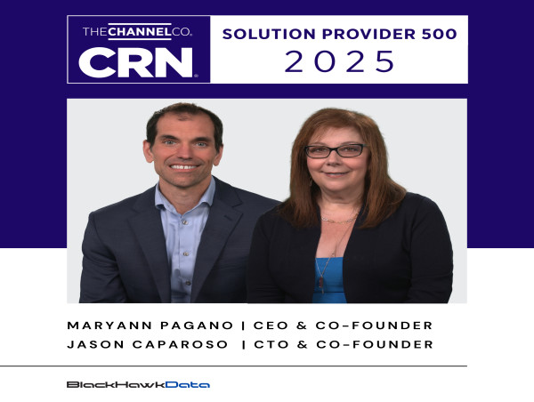  BlackHawk Data Named to CRN Solution Provider 500 List for 2025 