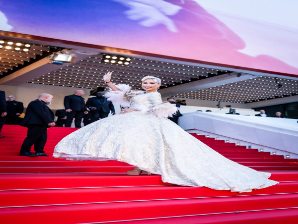 Tess Mann Atelier's Versailles-Inspired Creation Worn by Women’s Empowerment Activist at International Film Festival