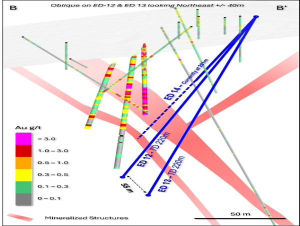 Provenance Gold Completes First Infill and Step-Out RC Drill Holes at Eldorado
