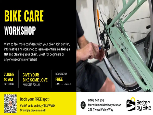Better By Bike Launches Free Bike Care Workshop to Empower Local Riders