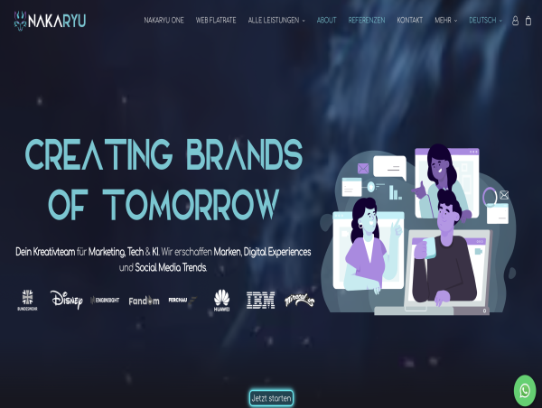  Creativity Meets Technology: German Agency Nakaryu Combines Web Design Flat Rate, 360° Marketing & AI Solutions 