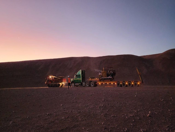 Solis Announces: Diamond Drill Rig Arrives at Chancho al Palo, Peru