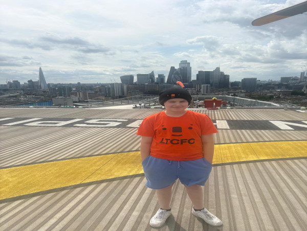 Young Fundraiser Gets Surprise Of A Lifetime With London Air Ambulance Helicopter Visit