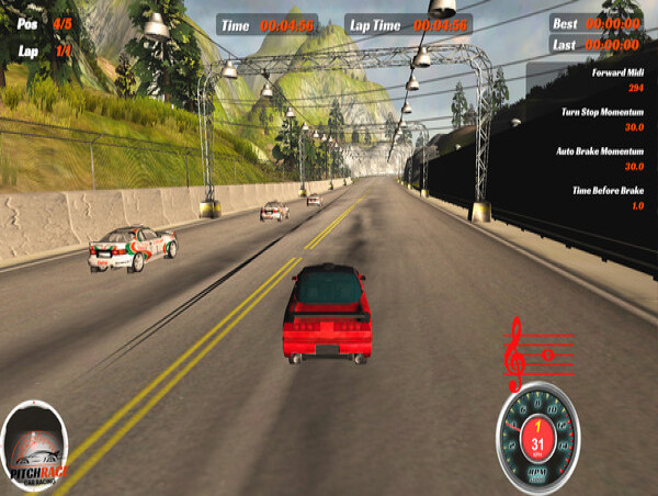 Pitch Race Transforms Music Practice Into an Exciting and Interactive Racing Game