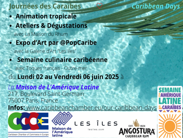 Caribbean Chamber in Europe Presents First ‘Caribbean Days’ in Paris